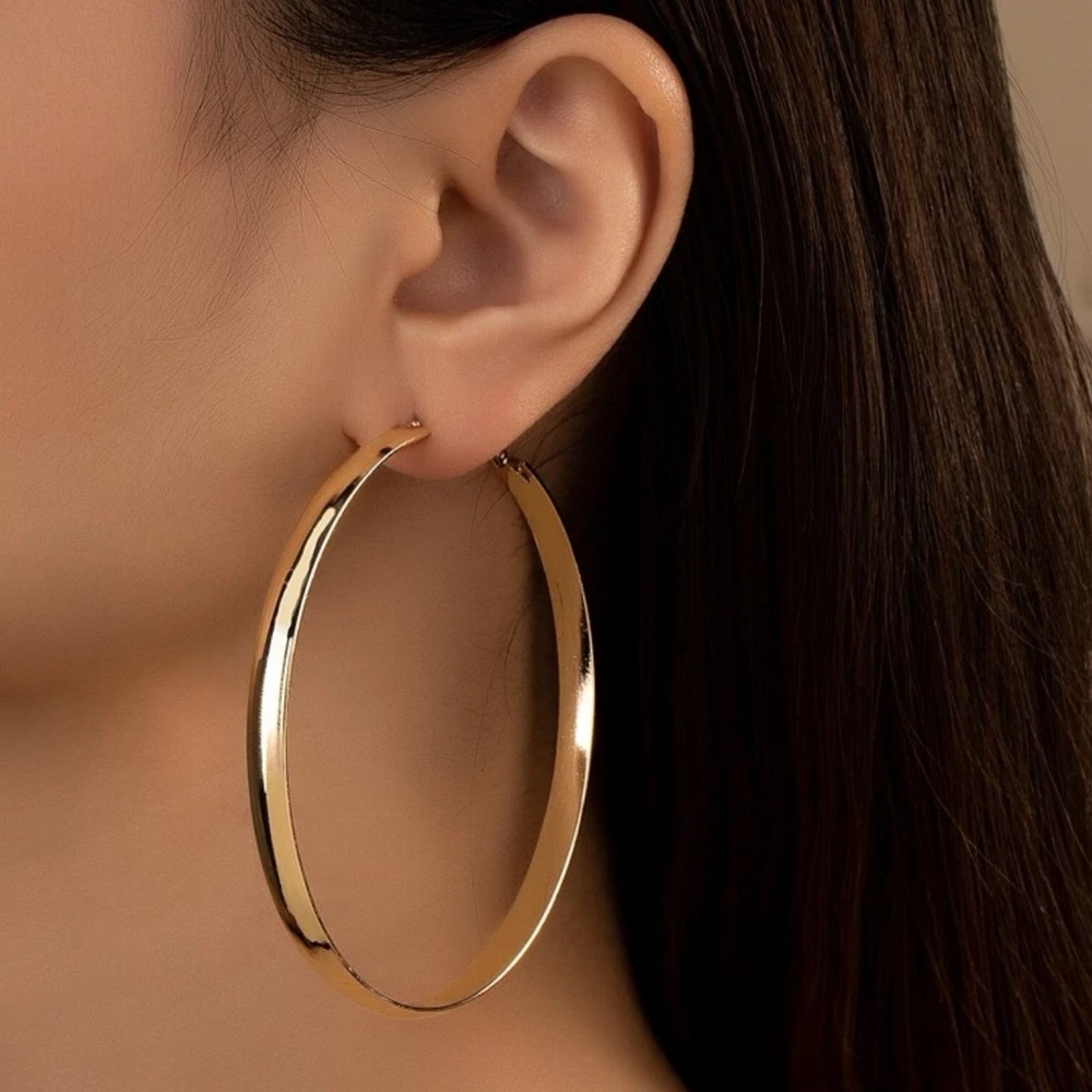 Restock- Gold Hoop Earrings